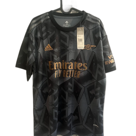 Arsenal bortatröja Adidas svart/guld