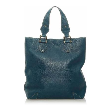 Gucci Vintage Tote Tass , Blauw , Dames , Maat: ONE Size Vintage Tassen