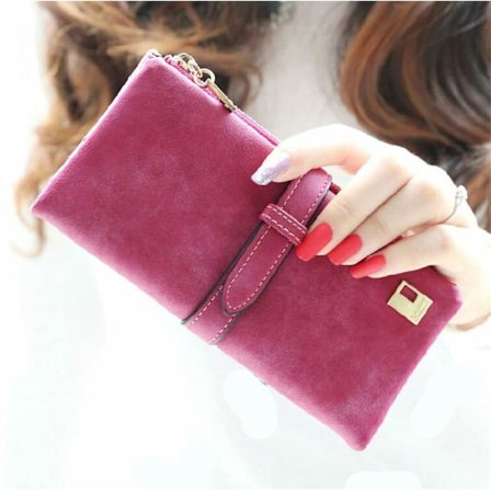 mocka läderkoppling plånbok långa korthållare väska handväskor - high quality