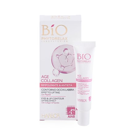 Phytorelax Age Collagen Contorno Occhi-Labbra Effetto Lifting 15ml - Contorno occhi antirughe