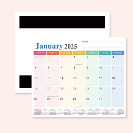 Kalender Januari 2026 Juni 2027 Pappersplanerare Kylskåpsmagnet 30x25 cm 18 Månader