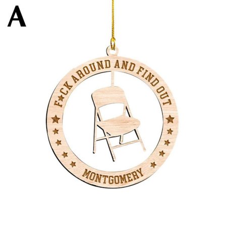 Julklappstolprydnad Julhänge A A