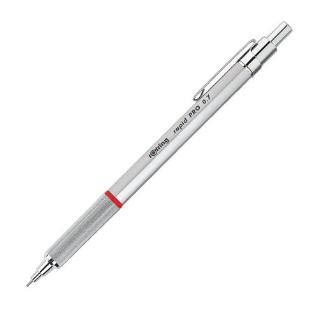 ROTRING Rapid Pro lead mechanism pencil chrome FM 0,7 mm