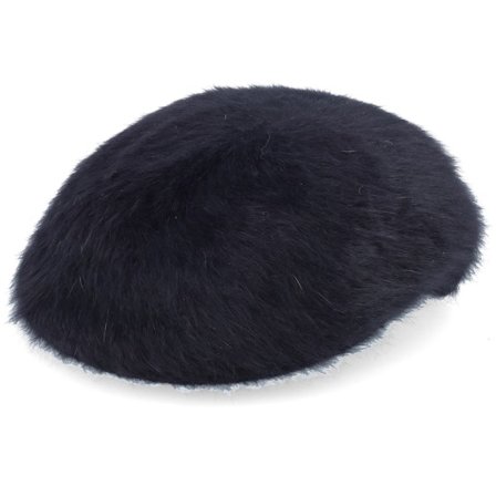 Kangol - Zwart flatcap Cap - Furgora 504 Black Flat Cap @ Hatstore