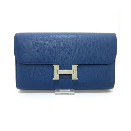 Hermès Vintage, Wallets & Cardholders Blauw, Dames, Maat:ONE Size
