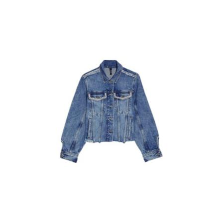 Liu Jo, Denim Jacket Niebieski, Kobieta, Rozmiar: M