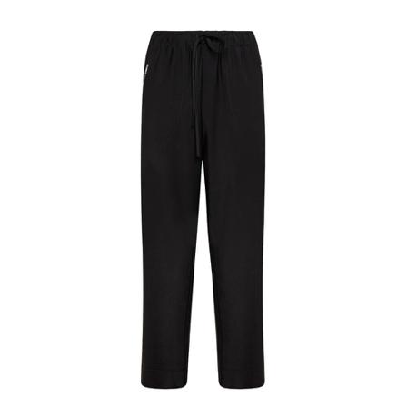 Seventy Venezia Fresh Elastic Lana Joggers , Zwart , Dames , Maat: S Wijde Broeken