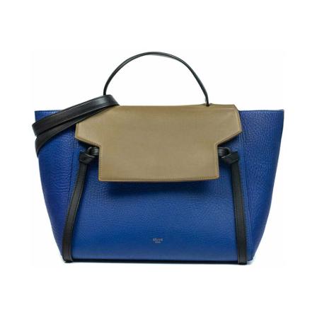 Celine Vintage, Pre-owned Handbag Blauw, Dames, Maat:ONE Size