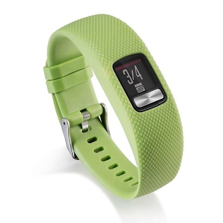 Yhteensopiva Garmin Vivofit 4 -kellon rannekkeen kanssa, joustava lozenge-kuvioitu TPE TPU -kellon ranneke -lingling}