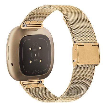 Fitbit Sense / Versa 3 milanesisk urrem - Guld