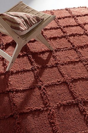 Jotex - Bomullsmatta Bomull Roströd Enfärgat ALDER - Köp Bomulls- & trasmattor hos Jotex