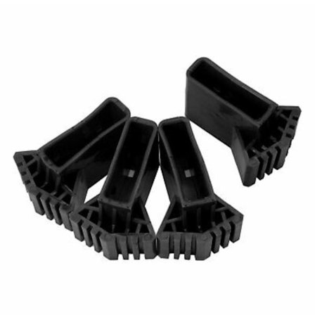 Universal sklisikre gummifotdeksler for stiger (4 stk.)