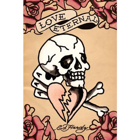 Ed Hardy Poster Love eternal