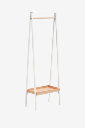 Kave Home - Klädhängare - belgrad - Vit - Klädförvaring - Från Homeroom