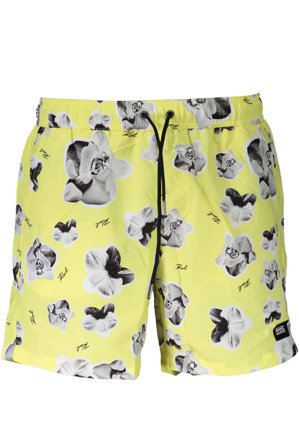 Karl Lagerfeld Beachwear Costume Parte Sotto Uomo Giallo