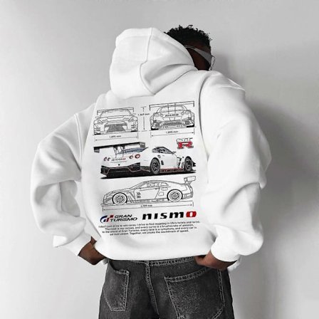 Porsche 911 Hoody Auto Print Hoodies Unisex-WELLNGS stil 4 S
