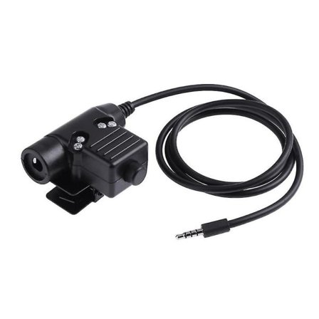 Taktisk U94 Ptt Kabelkontakt Militær Headset Adapter For Walkie Kenwood Midland