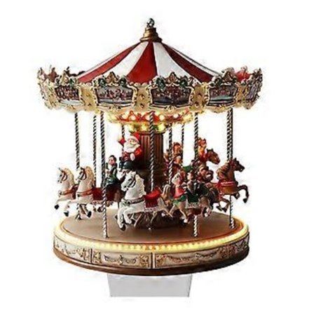 2D Flat Julekaruseller Akryl Bord Skilt Dekorativ Ornament for Romantikere og Elegant Innendørs Juledekorasjon