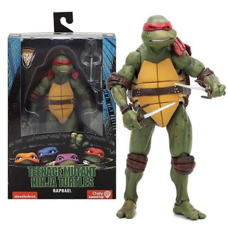 NECA Teenage Mutant Ninja Turtles TMNT Leonardo Raphael Donatello Action Figure Modell Turtle Ninja Film Anime Leketøy Dukke Gave