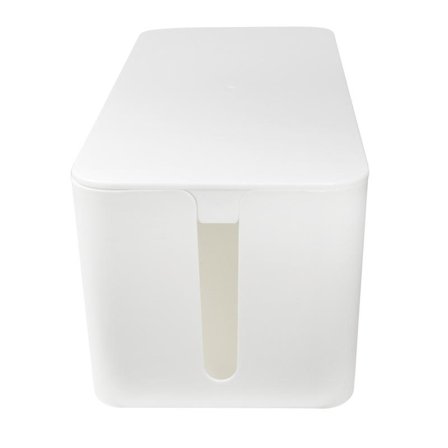 LogiLink - Cable Box, 407x157x133.5mm, White