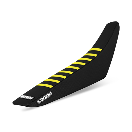 Zadelovertrek Enjoy Ribbed Zwart - Suzuki RM-Z 250 2007-2009