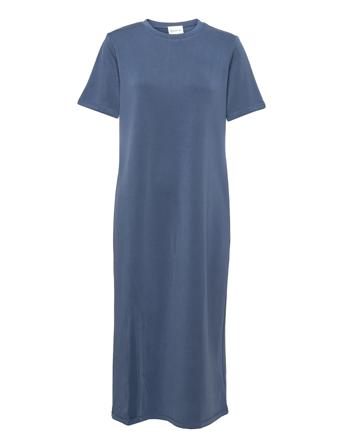 Mwelle Long Dress Blue My Essential Wardrobe