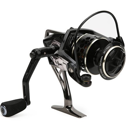 Metall Høyre/Venstre Utbyttbar Spinnende Fiske Snelle Saltvannsfisk Agnslyng Hjul GTS 4000