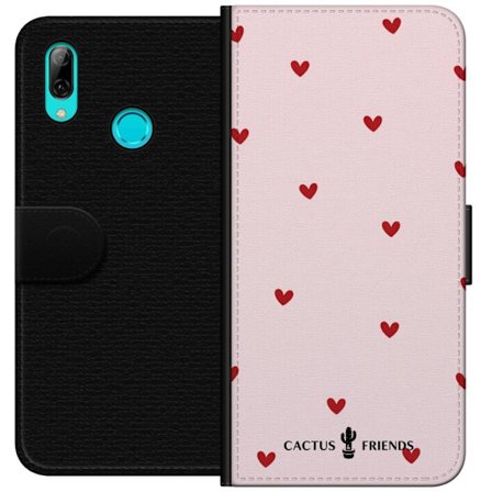 Kompatibelt Lommeboketui til Huawei Huawei P smart 2019 Cactus and Friends – HeartSprinkle