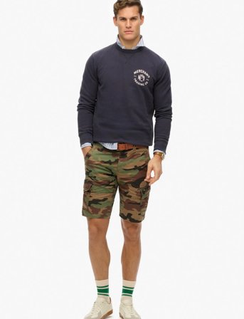 Superdry Merchant Sweatshirt - Navy - S