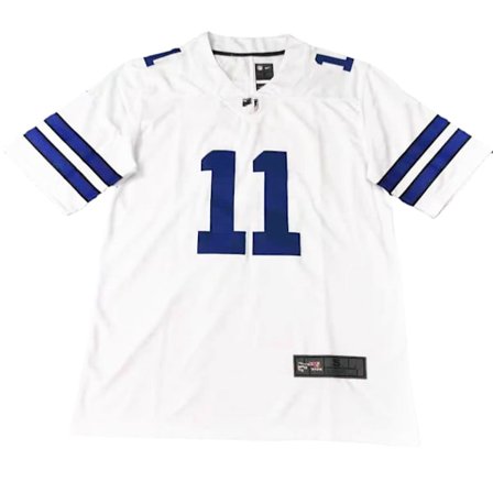 Men's Micah Parsons Navy Dallas Cowboys Reissue Jersey white—L