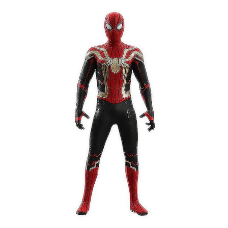 Spider-man No Way Home Cosplay Superhjältedräkt Barn Vuxen Bodysuit