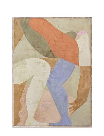 Las Danzantes 02 - 50X70 Home Decoration Posters & Frames Posters Illustrations Multi/mönstrad Paper Collective