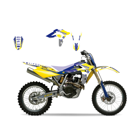 Stickerset Blackbird Husqvarna Dream 3 - Husqvarna TC 510 2005-2007