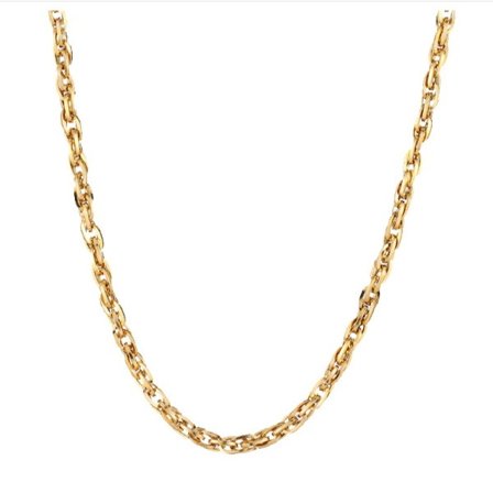 Rostfritt stål HALSBAND 4*500mm