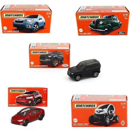 3-pak Matchbox Metallbiler DNK70