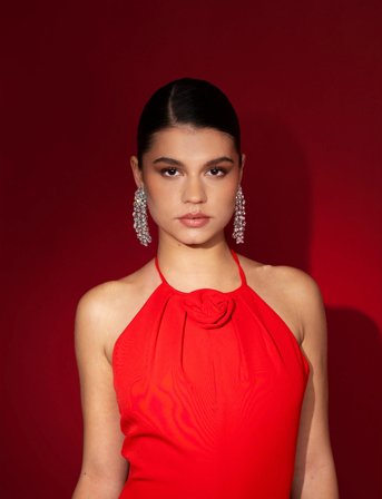 Caroline Svedbom Noelle Statement Earring - Gold - ONE SIZE