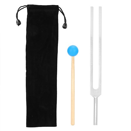 OM136.1HZ Alumiiniseoksesta valmistettu virityshaarukka puuvasara ääniterapialaitteistosetti