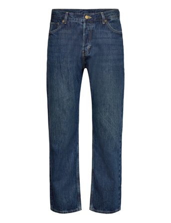 Weekday Space Relaxed Straight Leg Jeans - Blue - 32 x 34