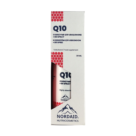 Nordaid Coenzyme Q10 + B6 munnspray, 30 ml