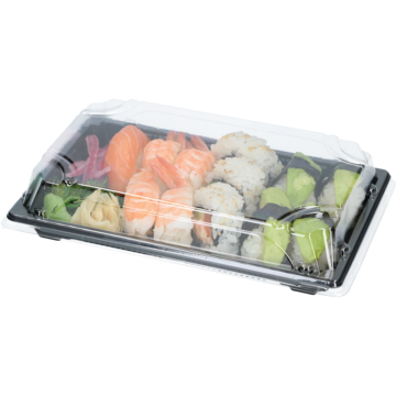 Sushiboks Medium Svart 215x147