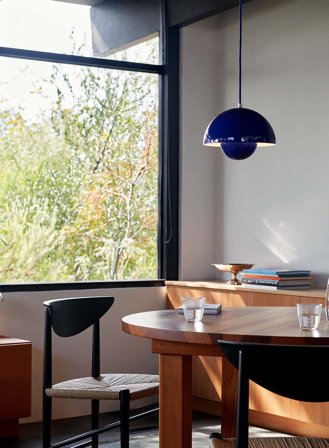 Flowerpot VP1 taklampe Ø23 - kobolt blå