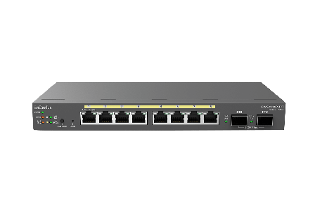 ENGENIUS EWS2910P-FIT Netzwerk-Switch Managed L2+ Gigabit Ethernet (10/100/1000) Power over Ethernet (PoE) Schwarz