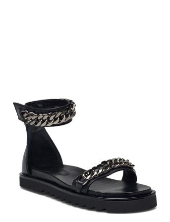 Sandals A1572 Shoes Summer Shoes Flat Sandals Svart Billi Bi