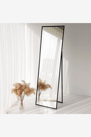 Homitis - Spejl med hylde Cool - Guldfarvet - Sort - Store spejle - Fra Homeroom