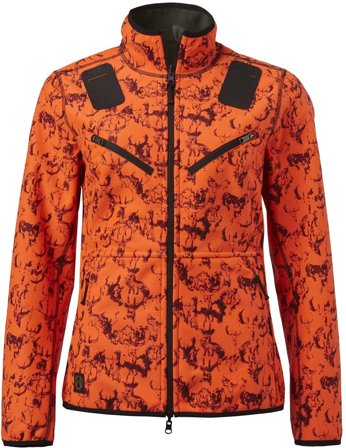Chevalier Mist Windblocker Reversible Jacket Women High Vis Orange Deer