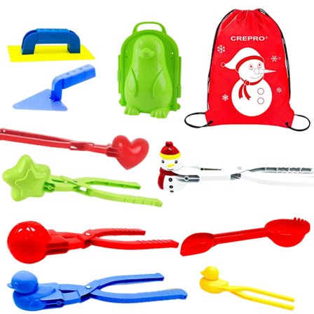 Barnas vinter snøball maker leker snøball maker klipp sett utendørs snø making sand mold verktøy for snøballkamp