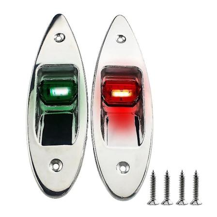 LED-kaksiv riset signaalilamput Veneen yleismaailmalliset navigointivalot Navigointivalot Veneen tarvikkeet