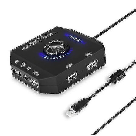 Ekstern lyd, USB ekstern lyd skrivebordsdatamaskin Ps4 ekstern 7.1 uavhengig konverter