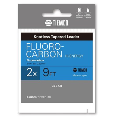Tiemco Fluorcarbon Taperad Tafs Hi-energi 9ft - 5X