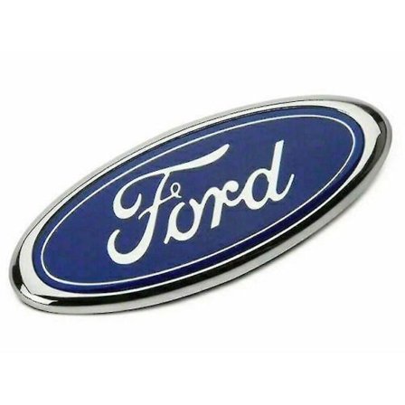 Ford Badge Oval Blå/krom 145x 60mm For/bag Emblem